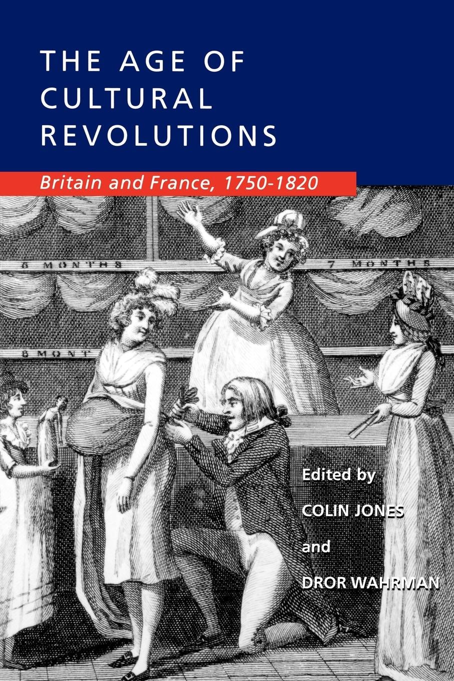 Book cover image for The Age of Cultural Revolutions ISBN: 9780520927353
